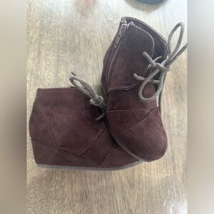 Dream Pairs Toddler Wedge Booties - Size 9
